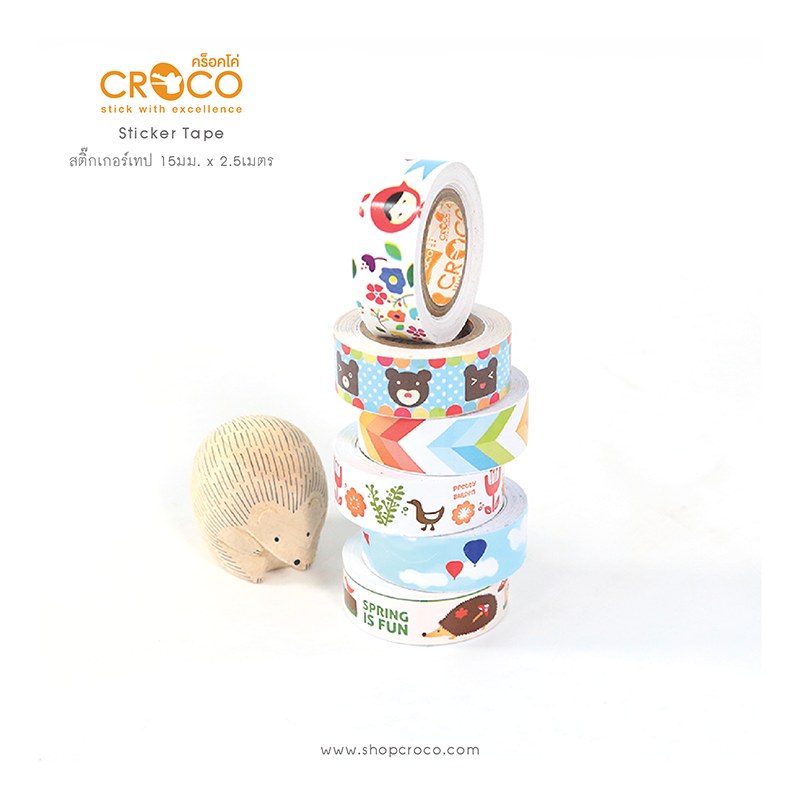 สติ๊กเกอร์เทป spring collection