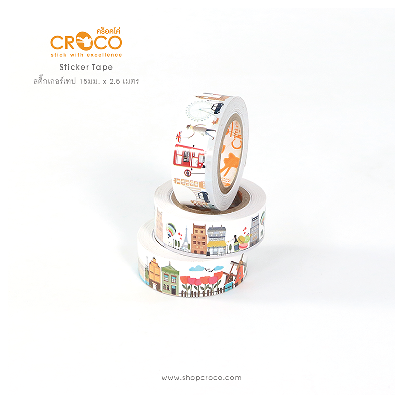 สติ๊กเกอร์เทป europe collection สติ๊กเกอร์เทป europe collection