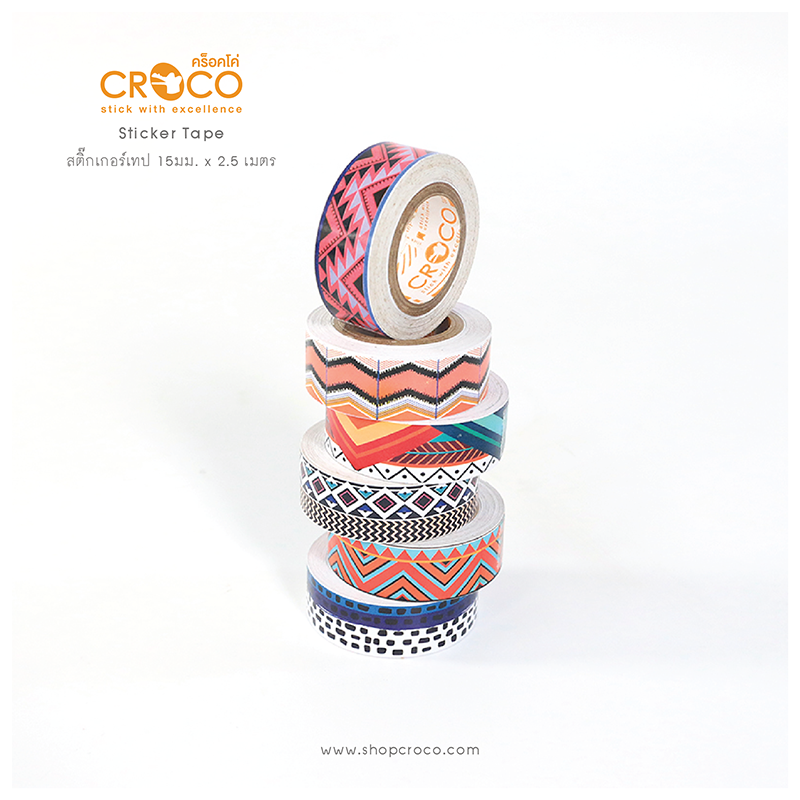 สติ๊กเกอร์เทป tribal collection