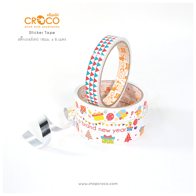 สติ๊กเกอร์เทป christmas collection