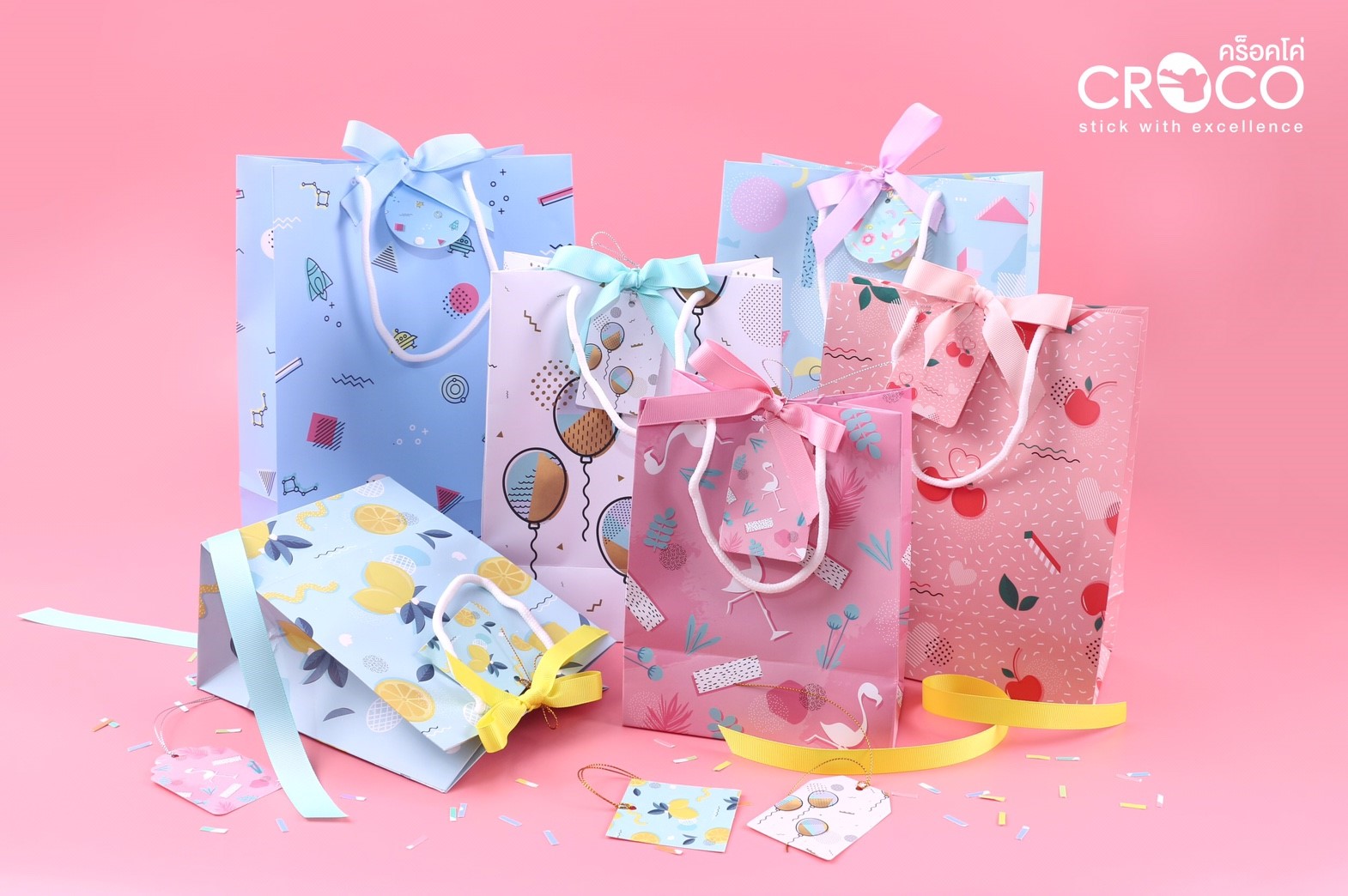 ถุงของขวัญ Geometric Set ถุงของขวัญ Geometric Set